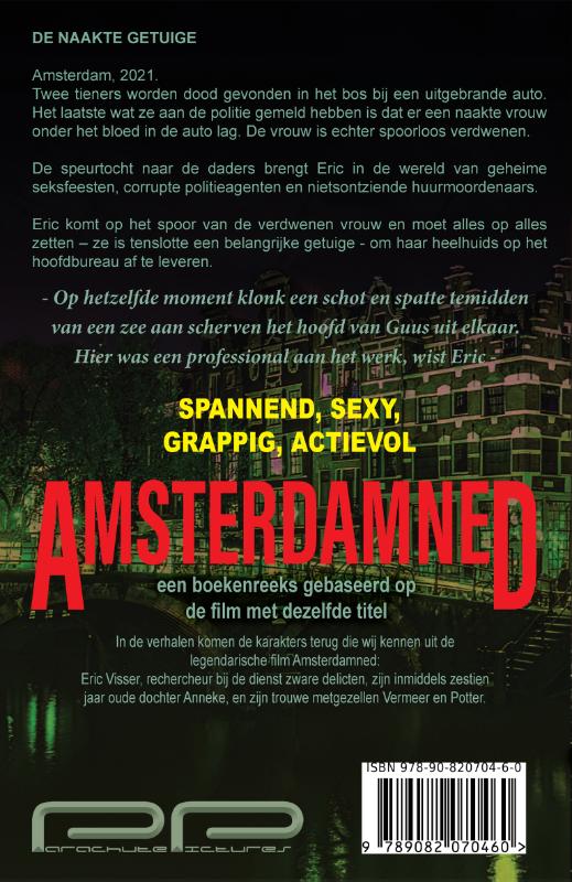 De Naakte Getuige / Amsterdamned / 1 achterkant