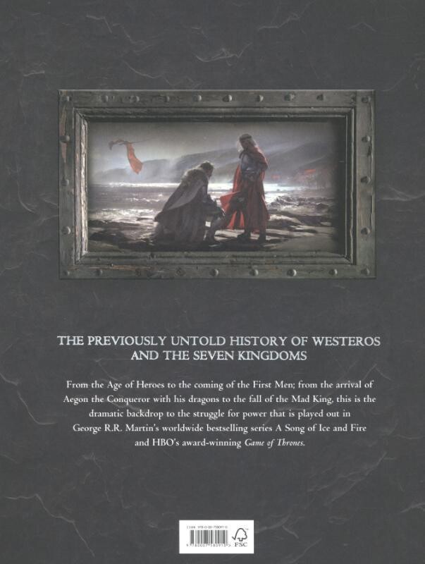 The world of ice and fire achterkant