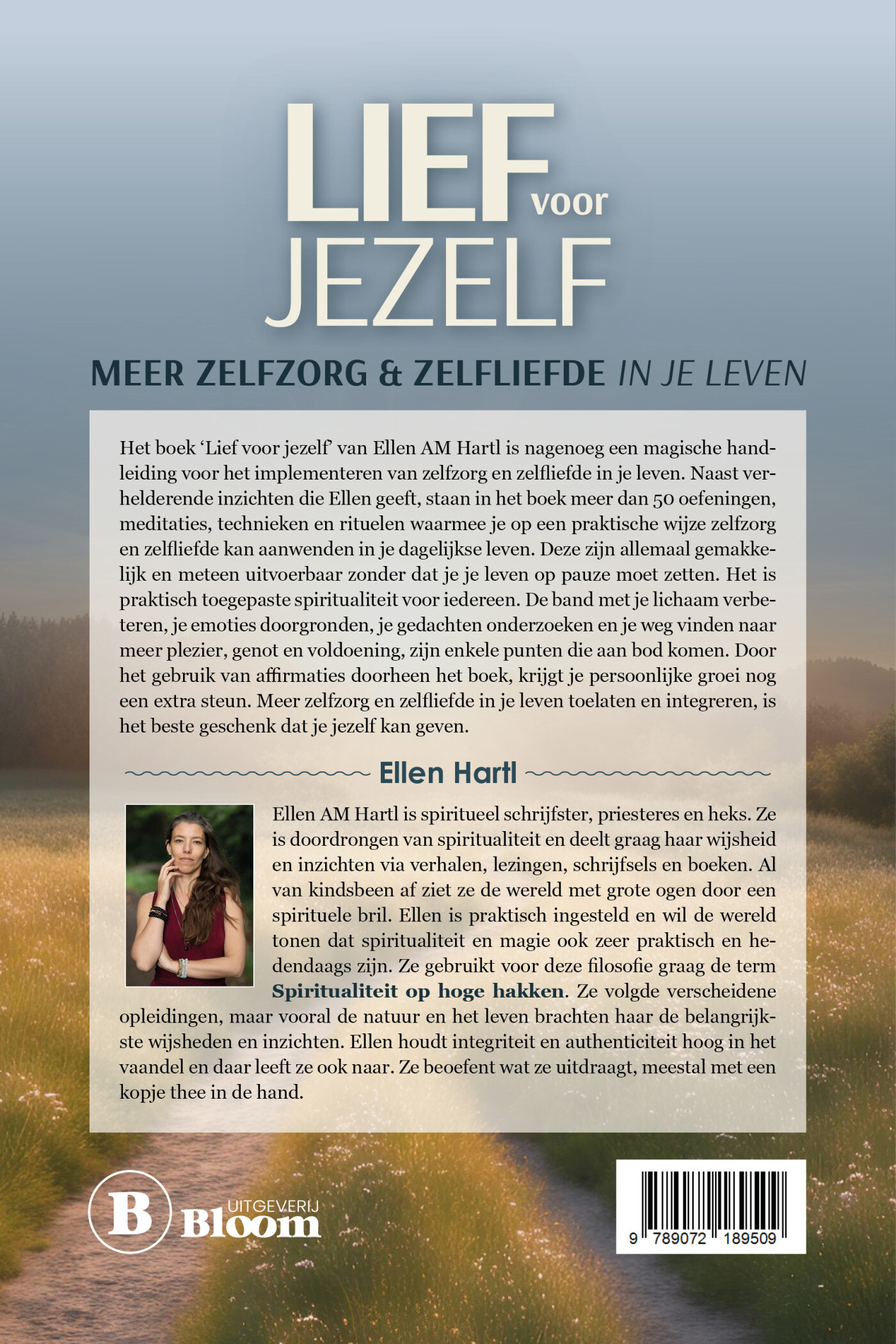 Liefde voor jezelf achterkant