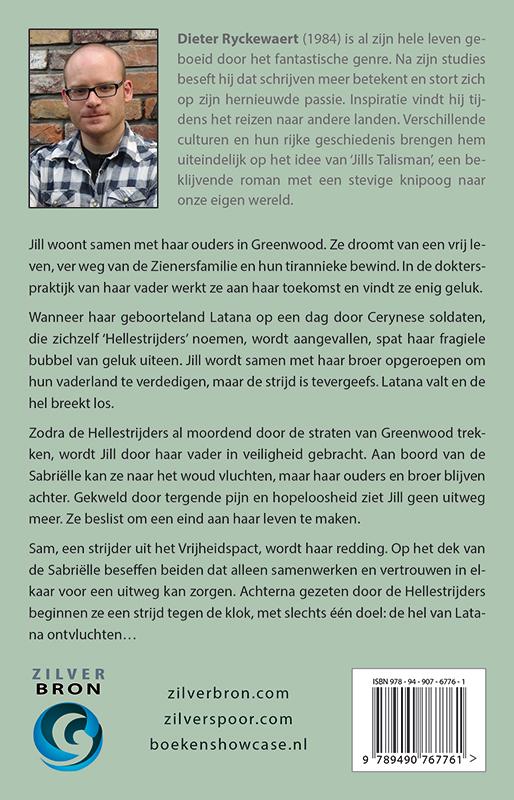 Jills talisman achterkant