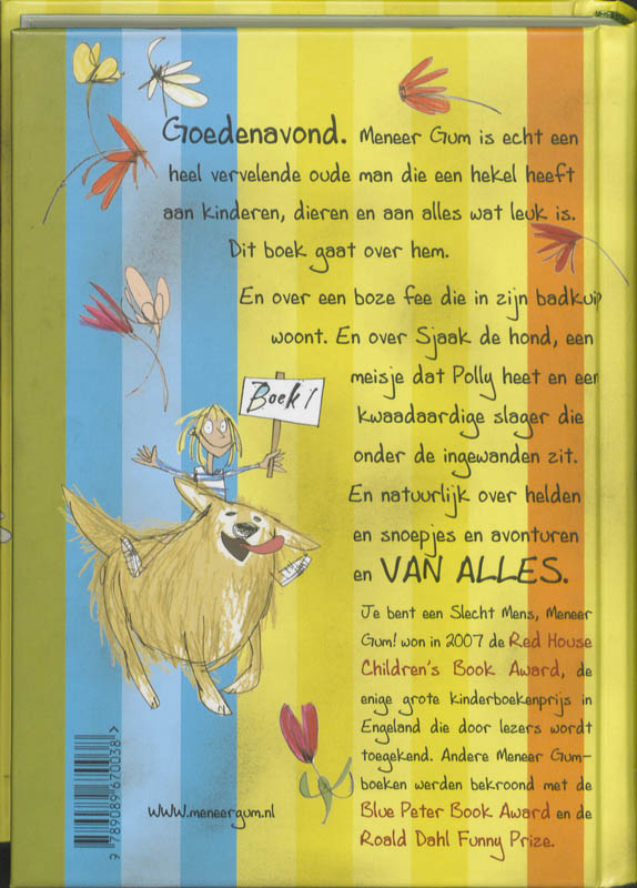 Je bent een slecht mens, meneer Gum! / Verhalen uit Braaxsel-Binnen / 1 Je bent een slecht mens, meneer Gum! / Verhalen uit Braaxsel-Binnen / 1 achterkant