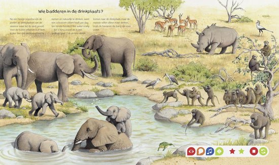 tiptoi® boek Ontdek de dieren in Afrika - Ravensburger - Leersysteem