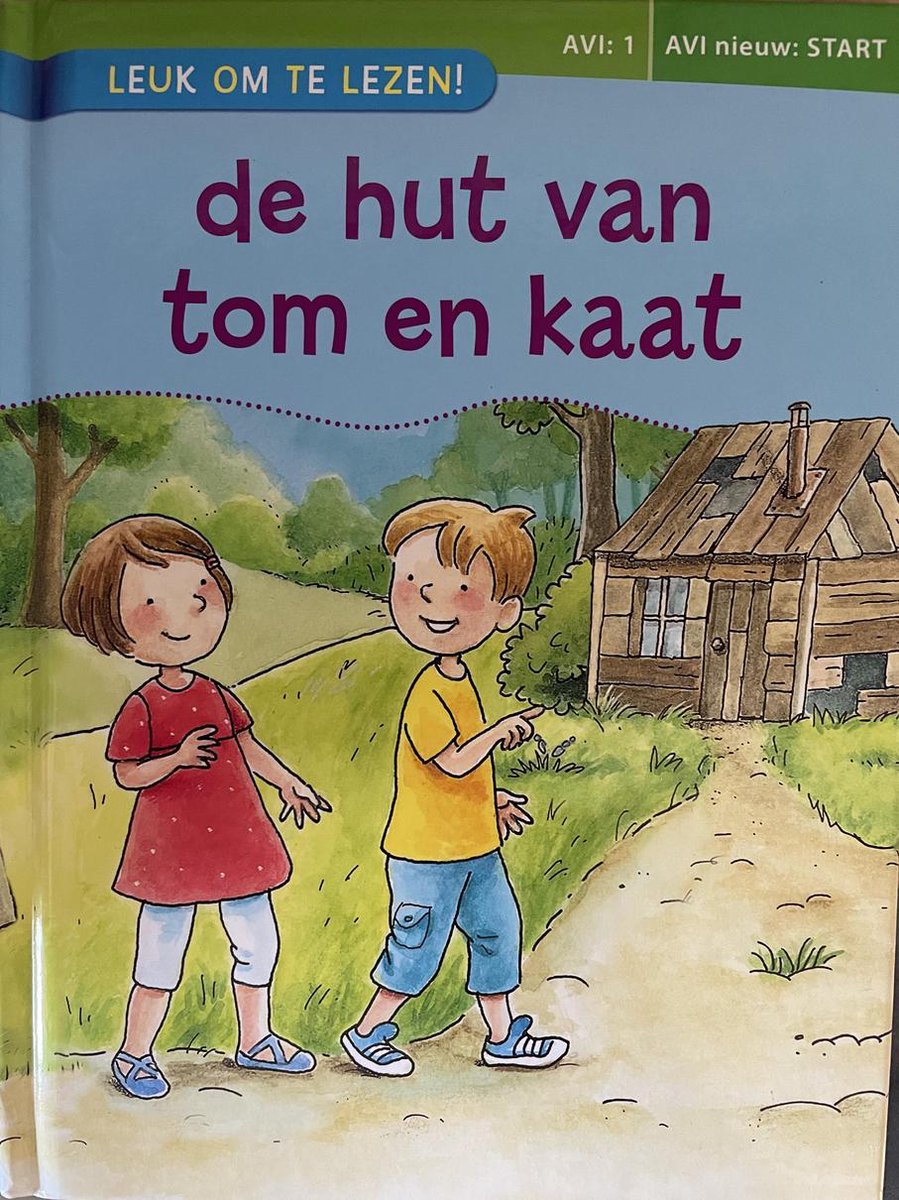 boekenbalie_9789043828840_cover De hut van Tom en Kaat  ( AVI start boek )