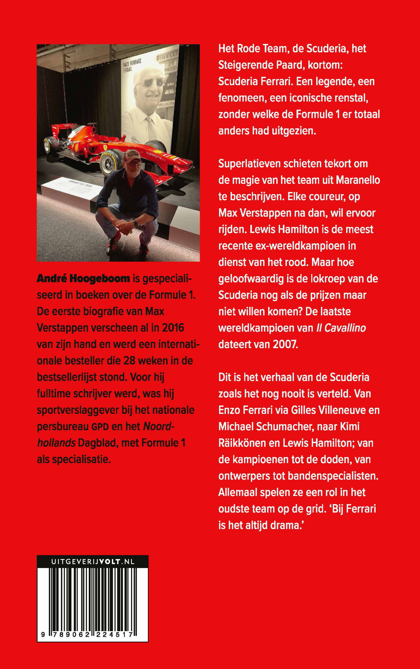 Ferrari blues achterkant