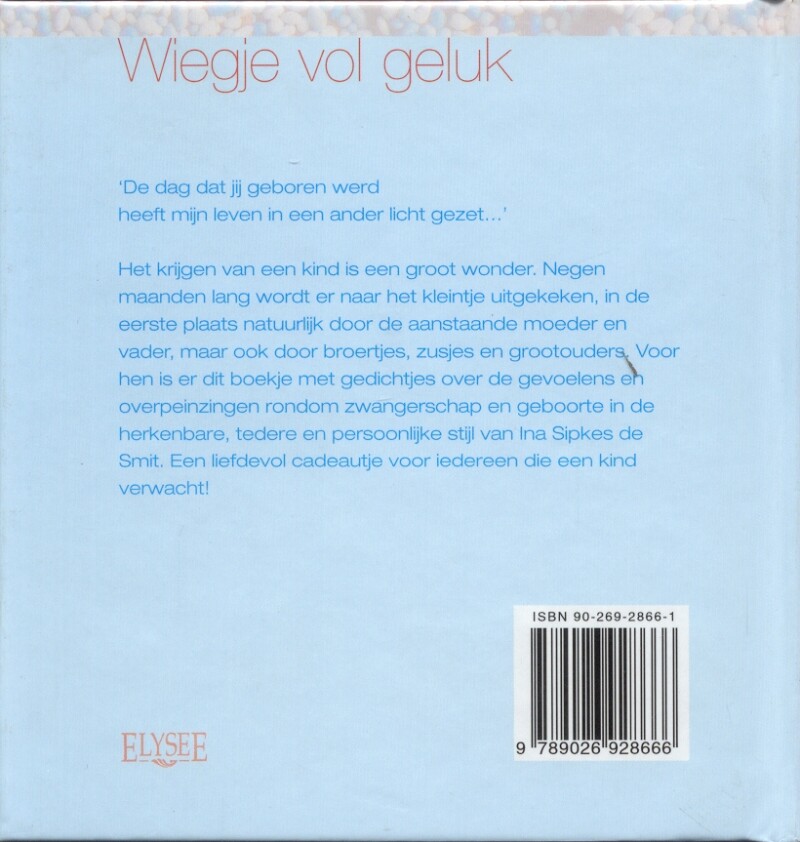 Wiegje vol geluk / Elysee Wiegje vol geluk / Elysee achterkant