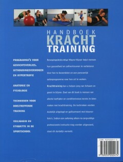 Handboek krachttraining achterkant