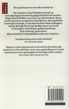 Misery / Poema King achterkant