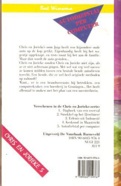 Autodiefstal per computer / Chris en Jorieke / 5 achterkant