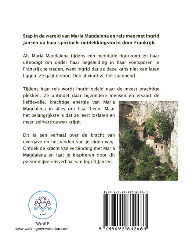 In de voetsporen van Maria Magdalena achterkant