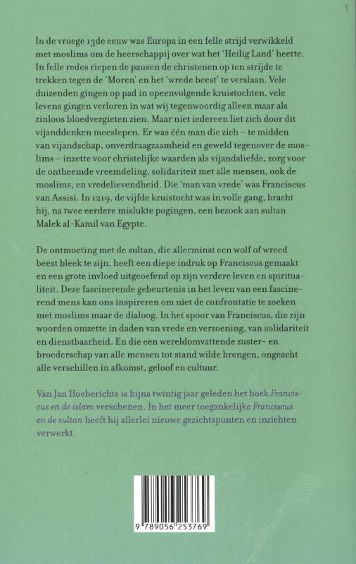 Franciscus en de sultan achterkant