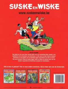 De stralende staf / Suske en Wiske / 306 achterkant