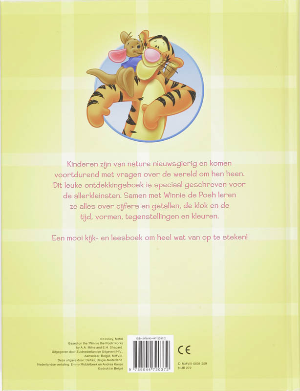 Winnie de Poeh's grote ontdekkingsboek / Winnie de Poeh achterkant