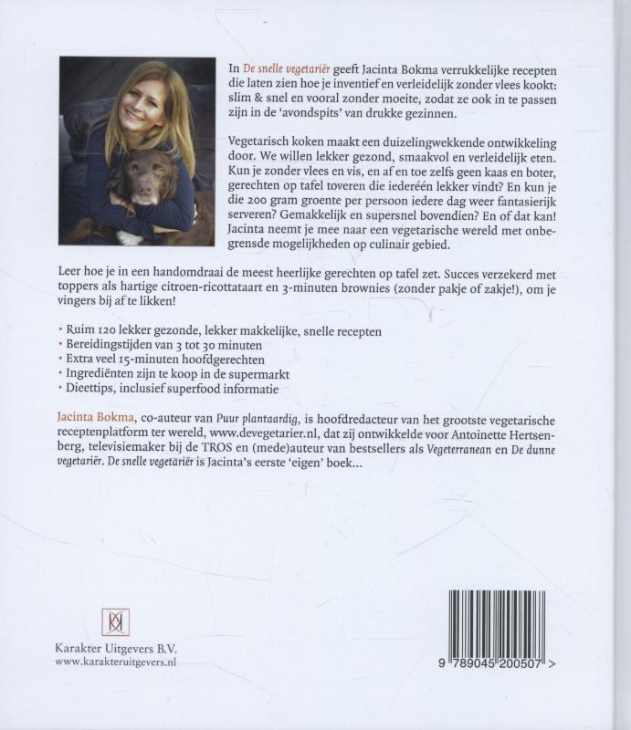 De snelle vegetariër De snelle vegetariër achterkant