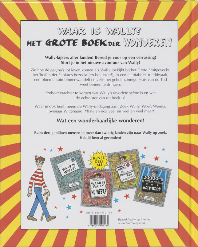Waar is Wally - Het grote boek der wonderen / Waar is Wally achterkant