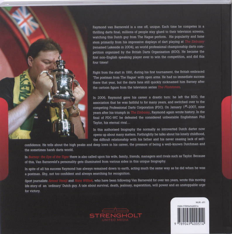 Barney - The Eye Of The Tiger achterkant