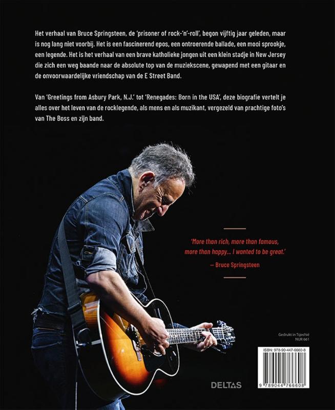Bruce Springsteen achterkant