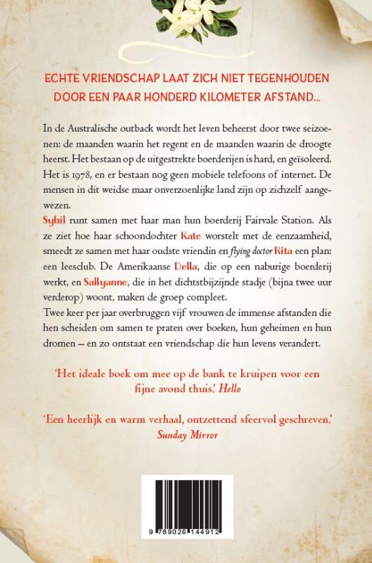 De leesclub aan het einde van de wereld achterkant