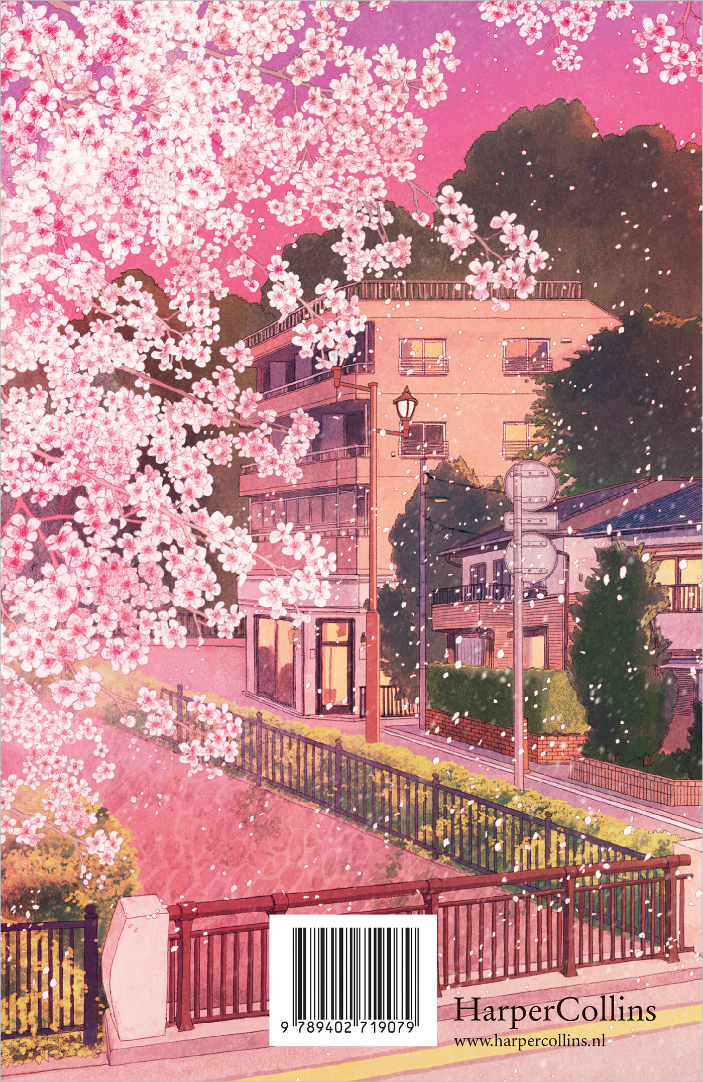 De Cherry Blossom Bookshop achterkant
