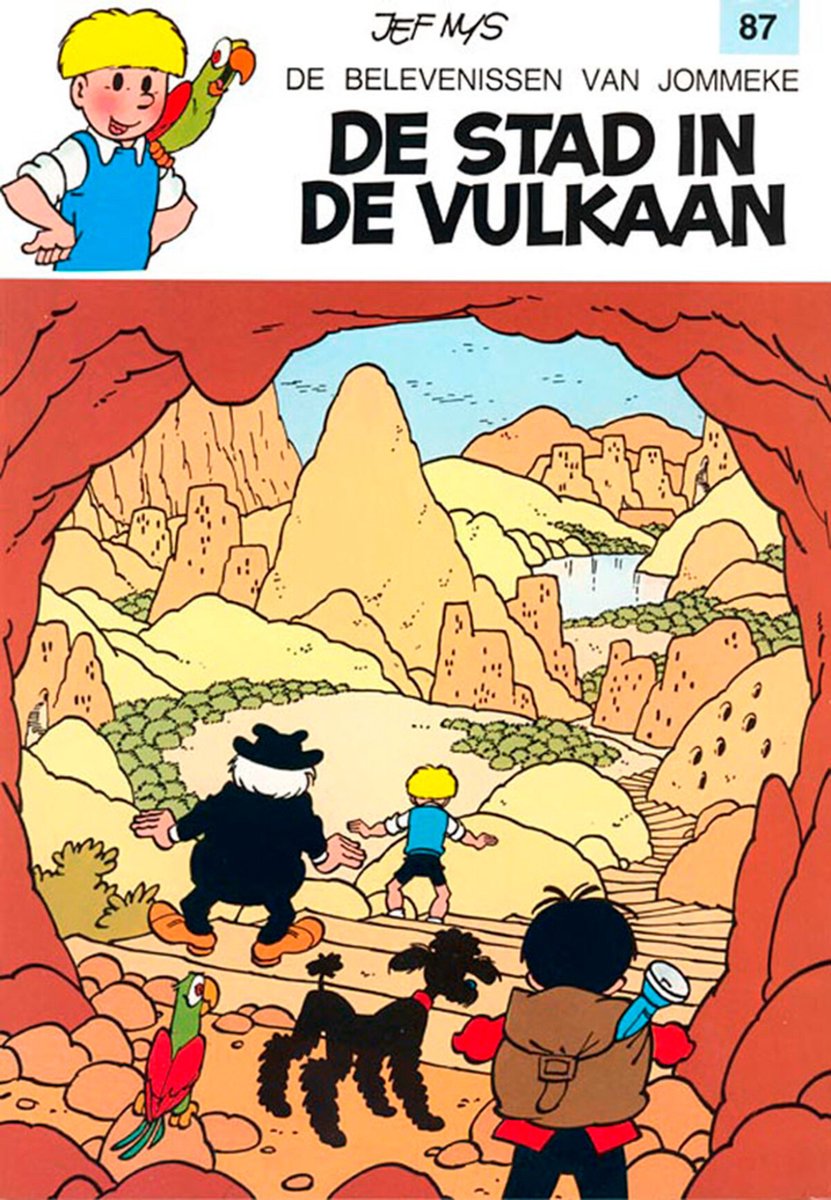 De stad in de vulkaan / De belevenissen van Jommeke / 87