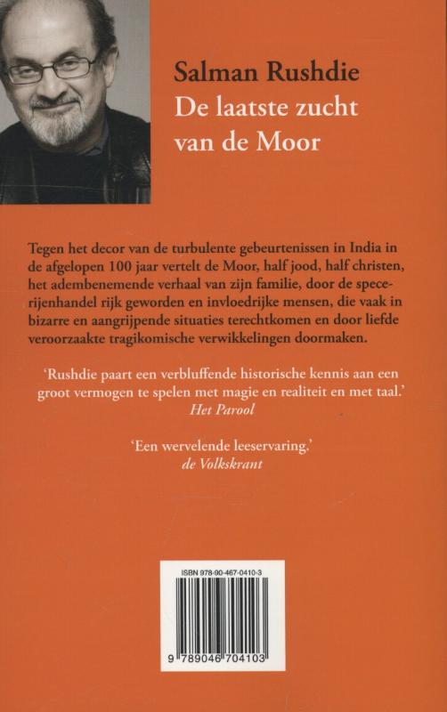 De laatste zucht van de Moor achterkant