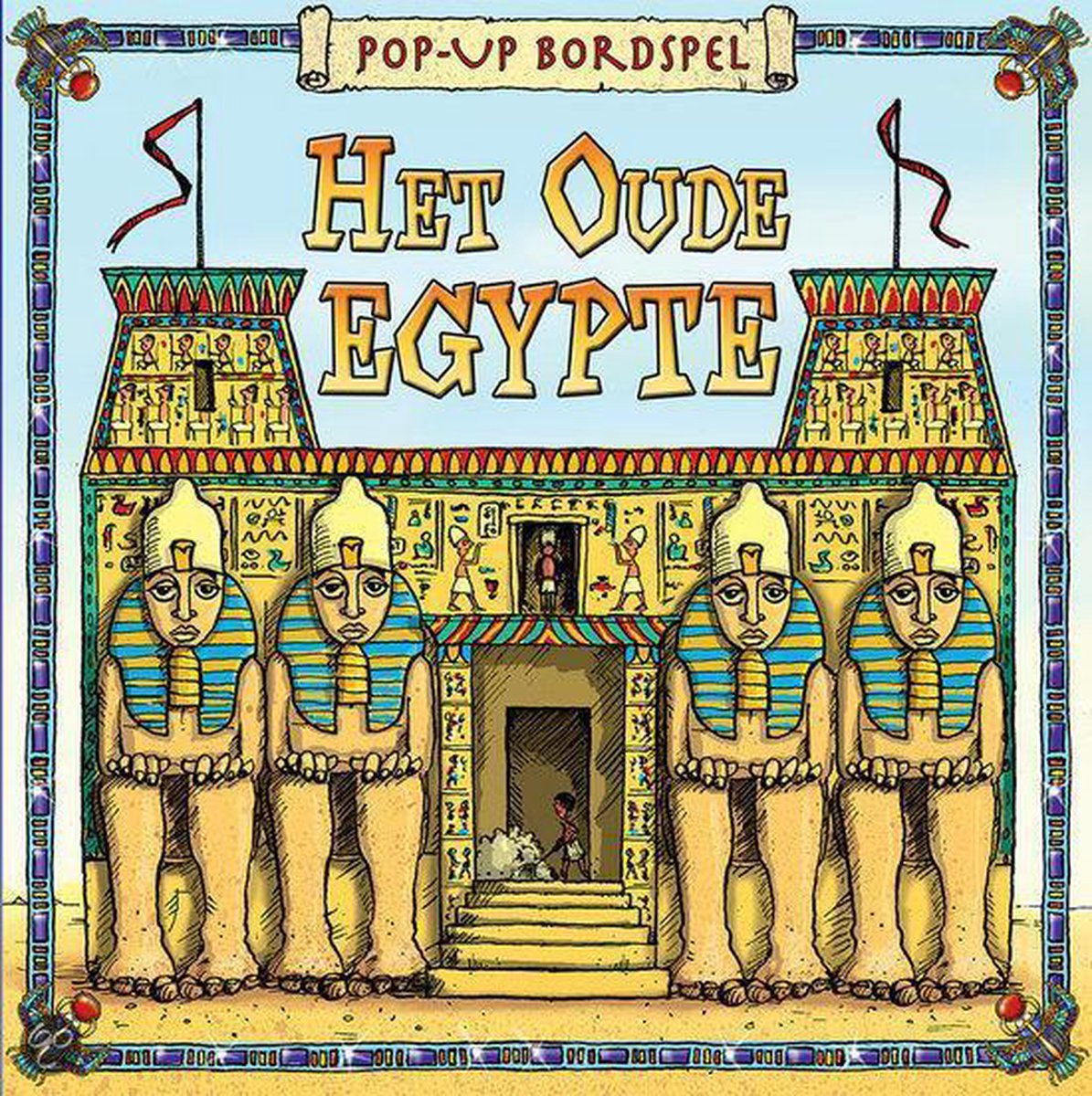 boekenbalie_9789059474215_cover Oude Egypte pop-up bordspelboek
