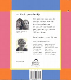 Bij opa Pet en oma Jet / Een Kimio peuterboekje achterkant