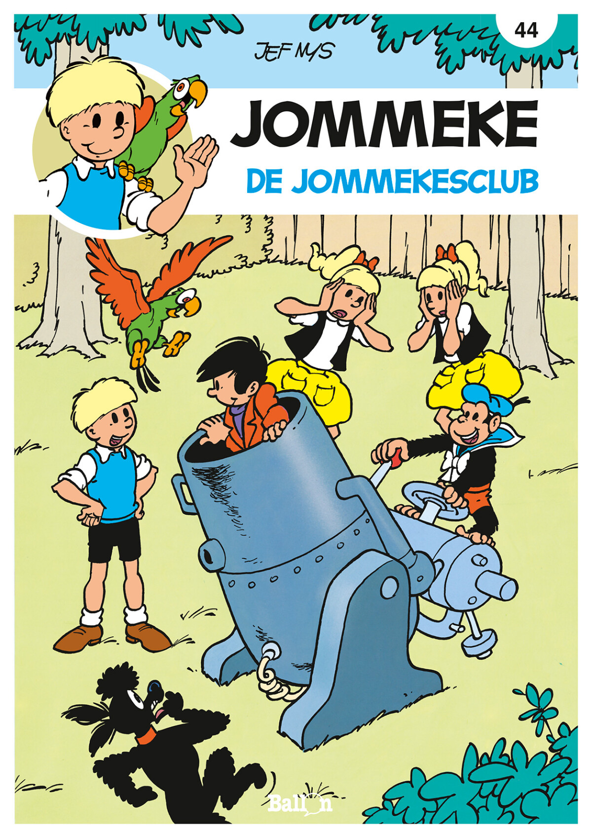De Jommekesclub / Jommeke strip - nieuwe look / 44
