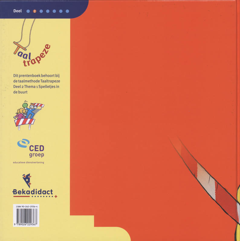 De straatspeeldag / Taaltrapeze / 2 De straatspeeldag / Taaltrapeze / 2 achterkant