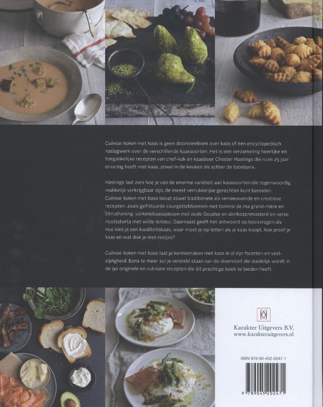 Culinair koken met kaas Culinair koken met kaas achterkant