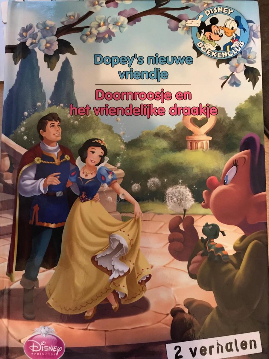 Disney Boekenclub : Dopey's nieuwe vriendje/Doornroosje en het vriendelijke draakje