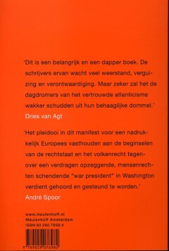 Een keerpunt in de vaderlandse geschiedenis achterkant