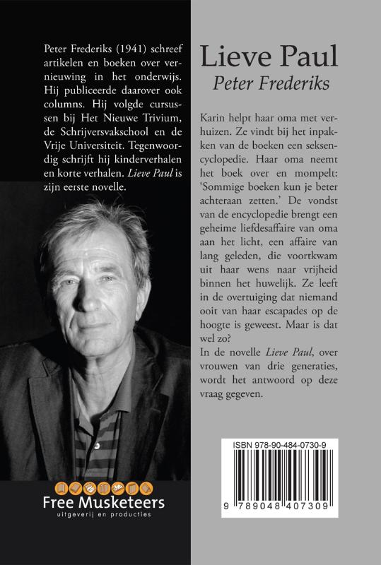 Lieve Paul achterkant