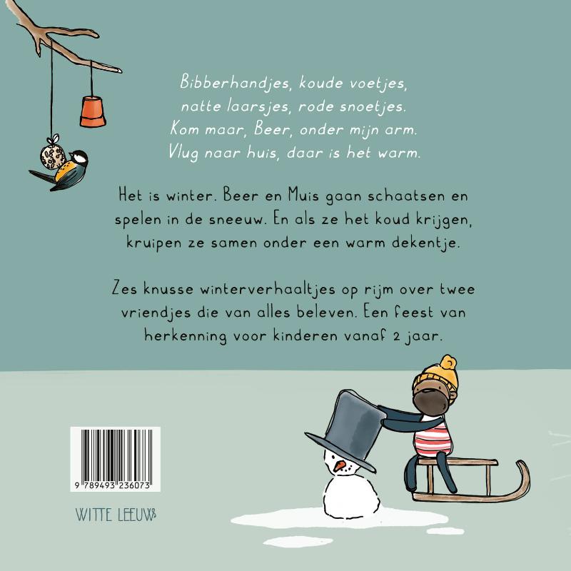 Winter met Muis / Thuis bij Muis achterkant
