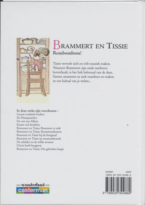Brammert en Tissie / rombombom / Wonderland achterkant