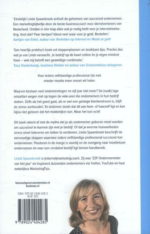 Ondernemershout bestaat niet achterkant