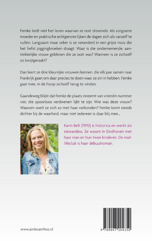 De midlifeclub De midlifeclub achterkant