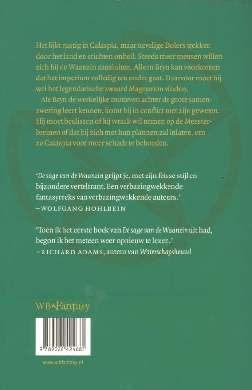 De erfenis van aferistus / De sage van de waanzin / 3 achterkant