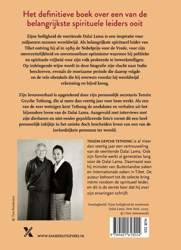 Dalai Lama, de biografie achterkant