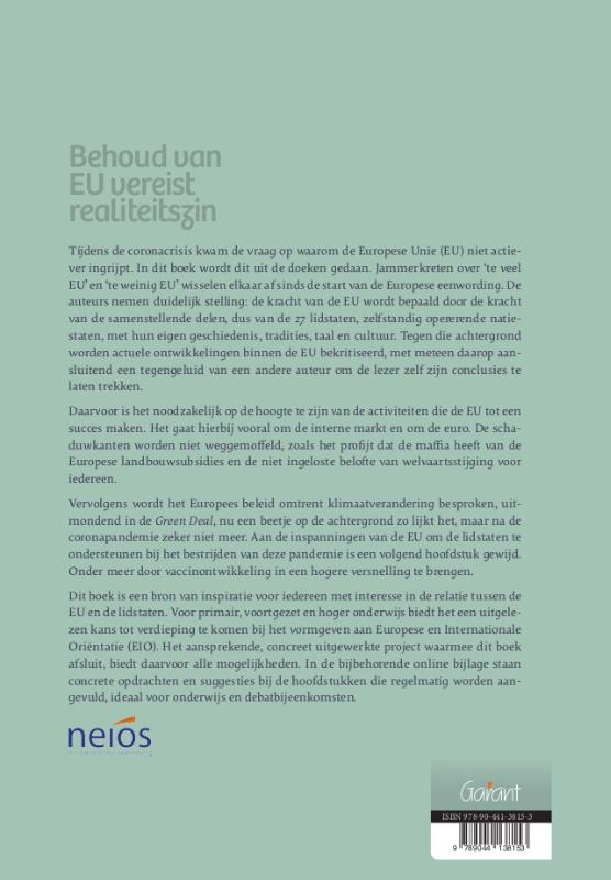Behoud van EU vereist realiteitszin achterkant