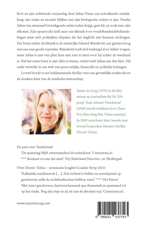 Levend bewijs Levend bewijs achterkant