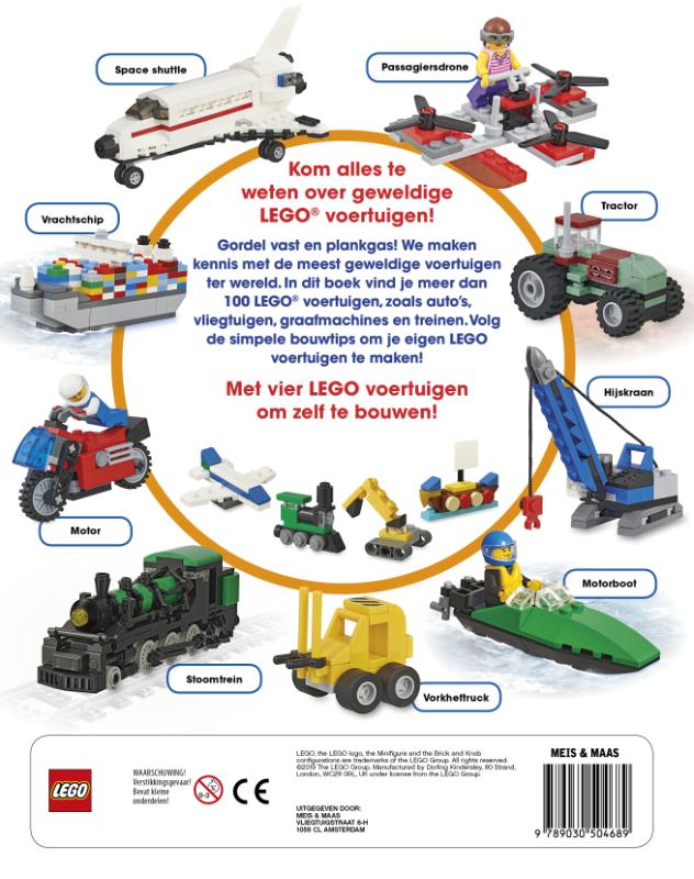 Geweldige voertuigen / Lego / 1 achterkant