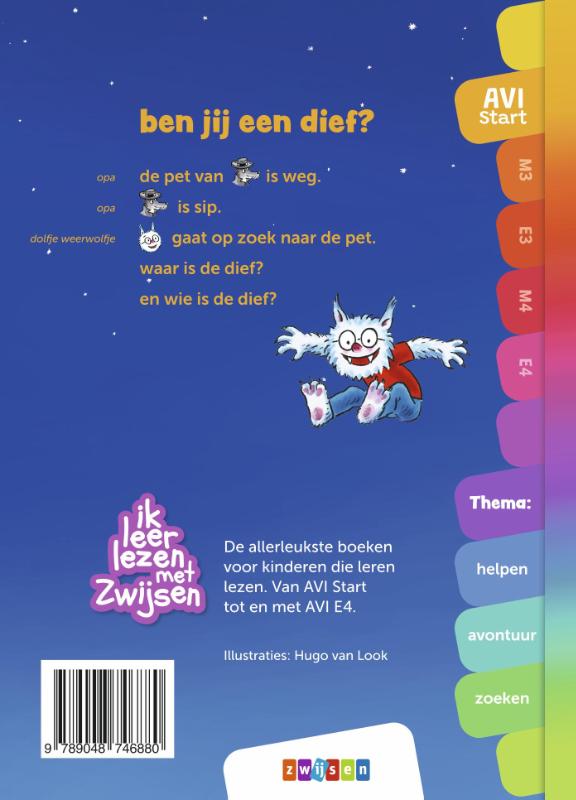 Ben jij een dief? / Dolfje Weerwolfje achterkant