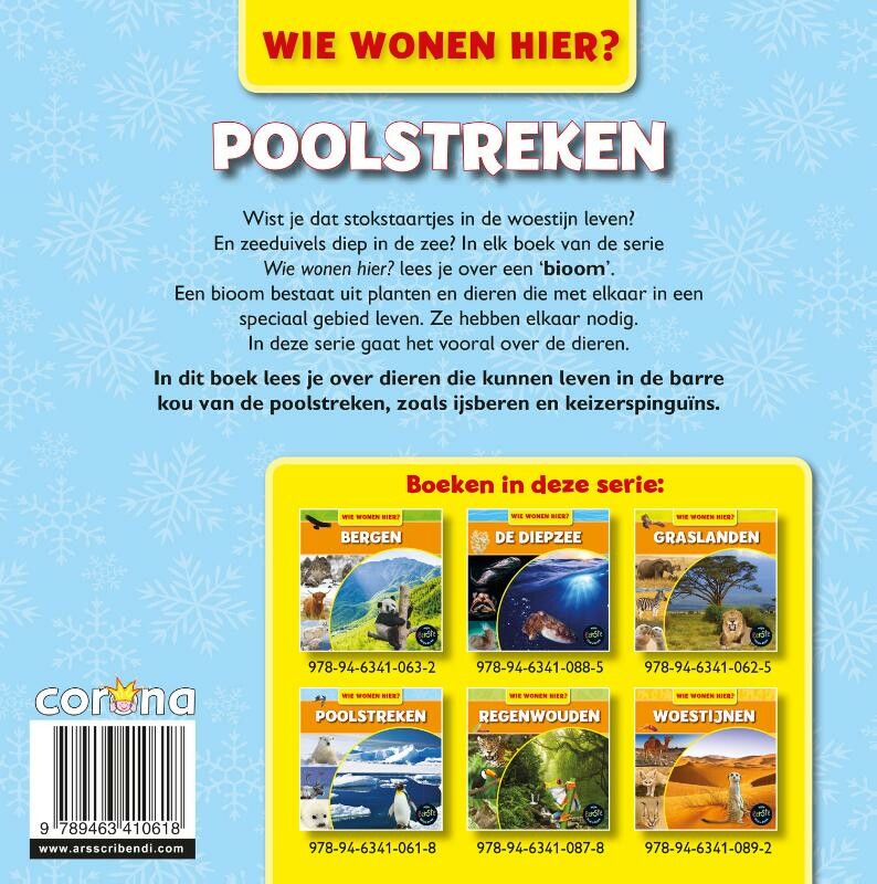 Poolgebieden / Wie wonen hier? achterkant