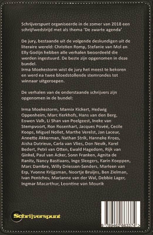 De zwarte agenda achterkant