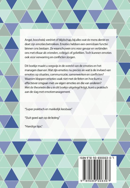Emotiemanagement achterkant