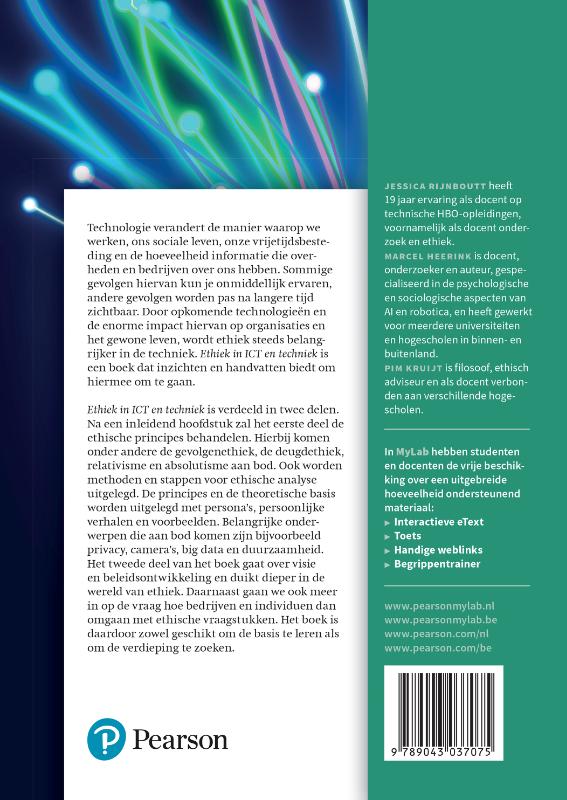 Ethiek in ICT en techniek achterkant