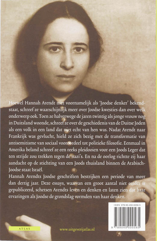 Joodse essays achterkant