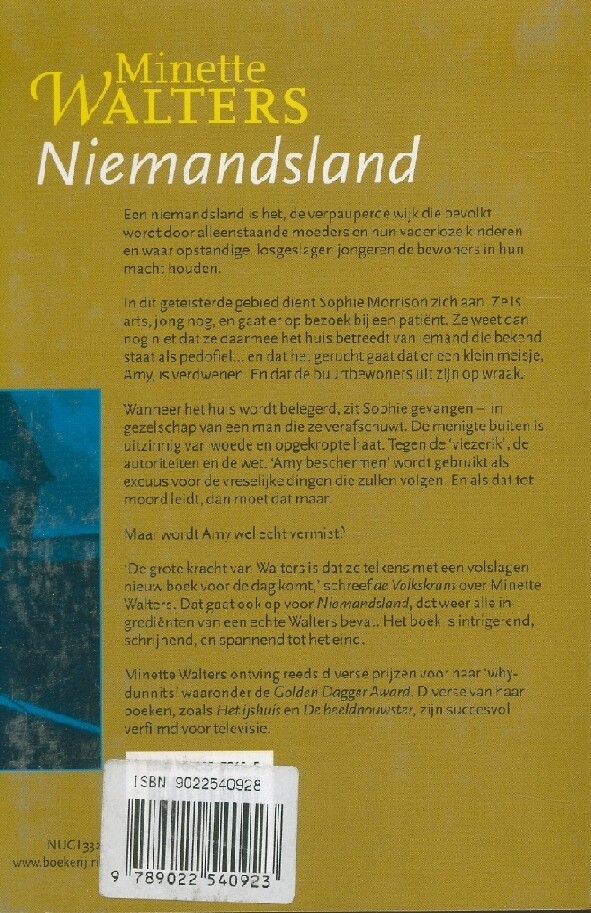 Niemandsland achterkant