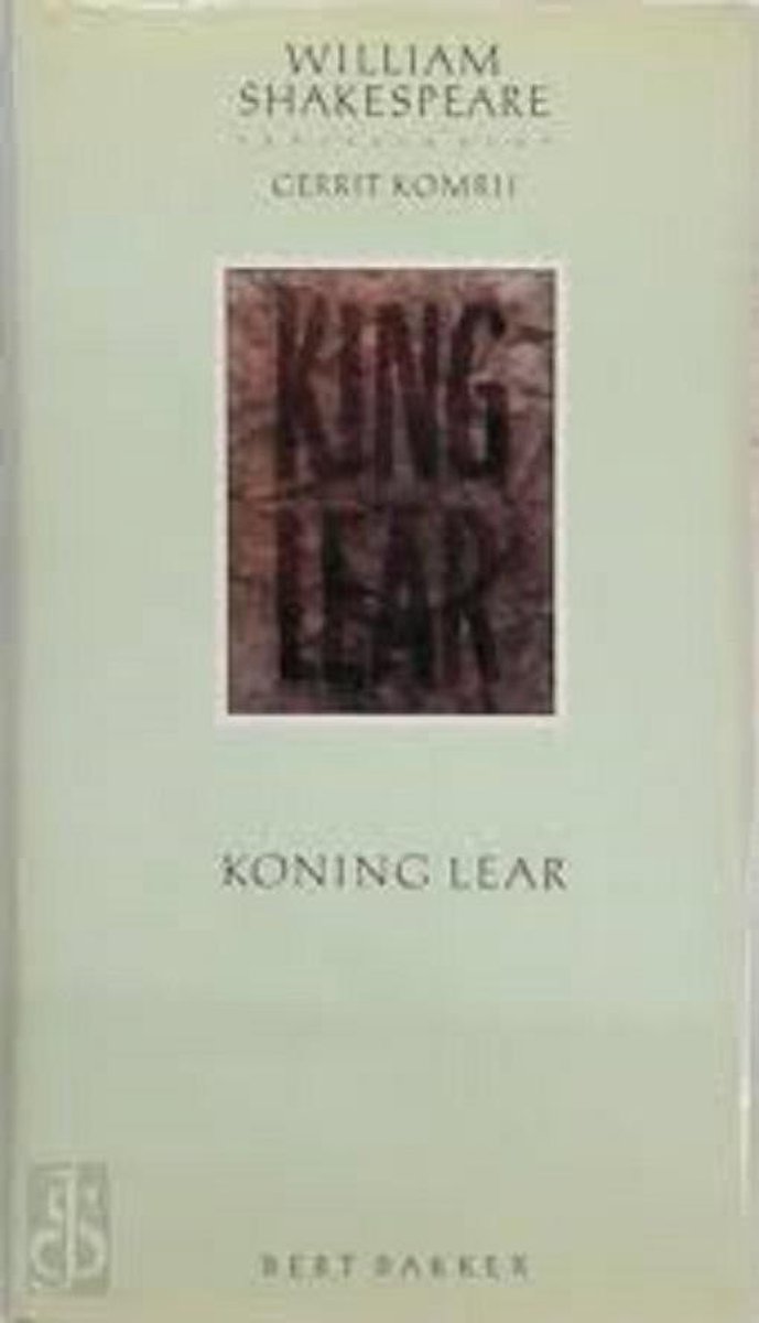 boekenbalie_9789035108332_cover Koning Lear / William Shakespeare