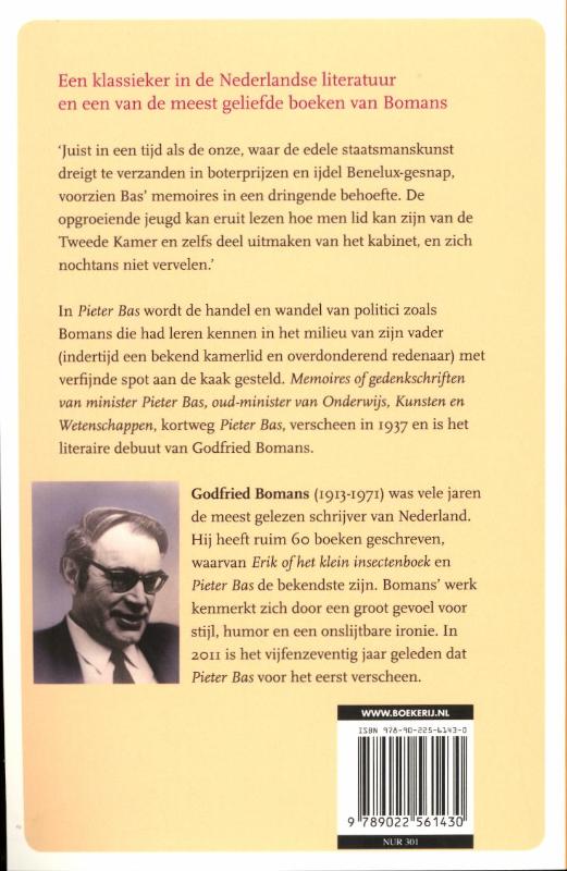 Pieter Bas Pieter Bas achterkant